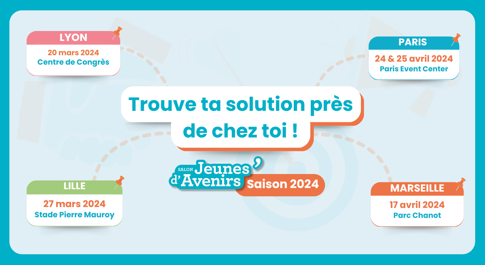 Les Salons Jeunes d’Avenirs reviennent : trouve ta solution près de chez toi 