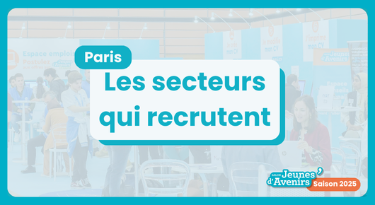 Les secteurs présents à Jeunes d’Avenirs Paris