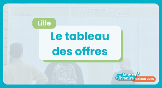 Tableau des offres de Lille